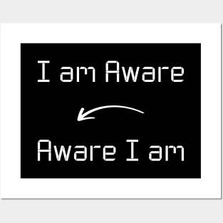 I am Aware T-Shirt mug apparel hoodie tote gift sticker pillow art pin Posters and Art